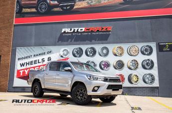 TOYOTA HILUX N80 4WD MAVERICK GLOSS BLACK MILLED ACCENTS